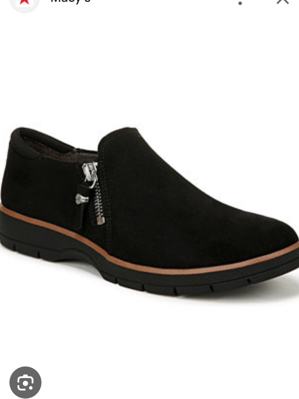 Dr. Scholl's 10M Black Have A Nice Day  Slip-On Saude Shoe
